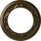 Ekena Millwork Roped Medway Ceiling Medallion (Fits Canopies up to 7 1/2"), 12 1/4"OD x 7 1/2"ID x 7/8"P, Brass CM12MEBRS - alternate 1